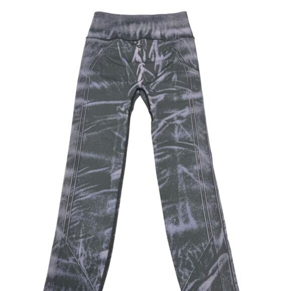 LULULEMON Ebb to Street Tight Sz 4 Stone Wash Graphite Grey - Picture 7 of 9